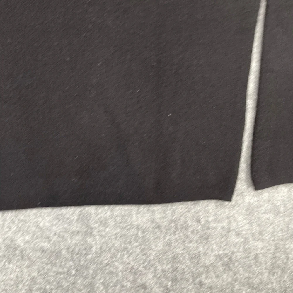 Vince Mens Black Waffle Knit Crewneck Sweater Size L Long Sleeve Pullover